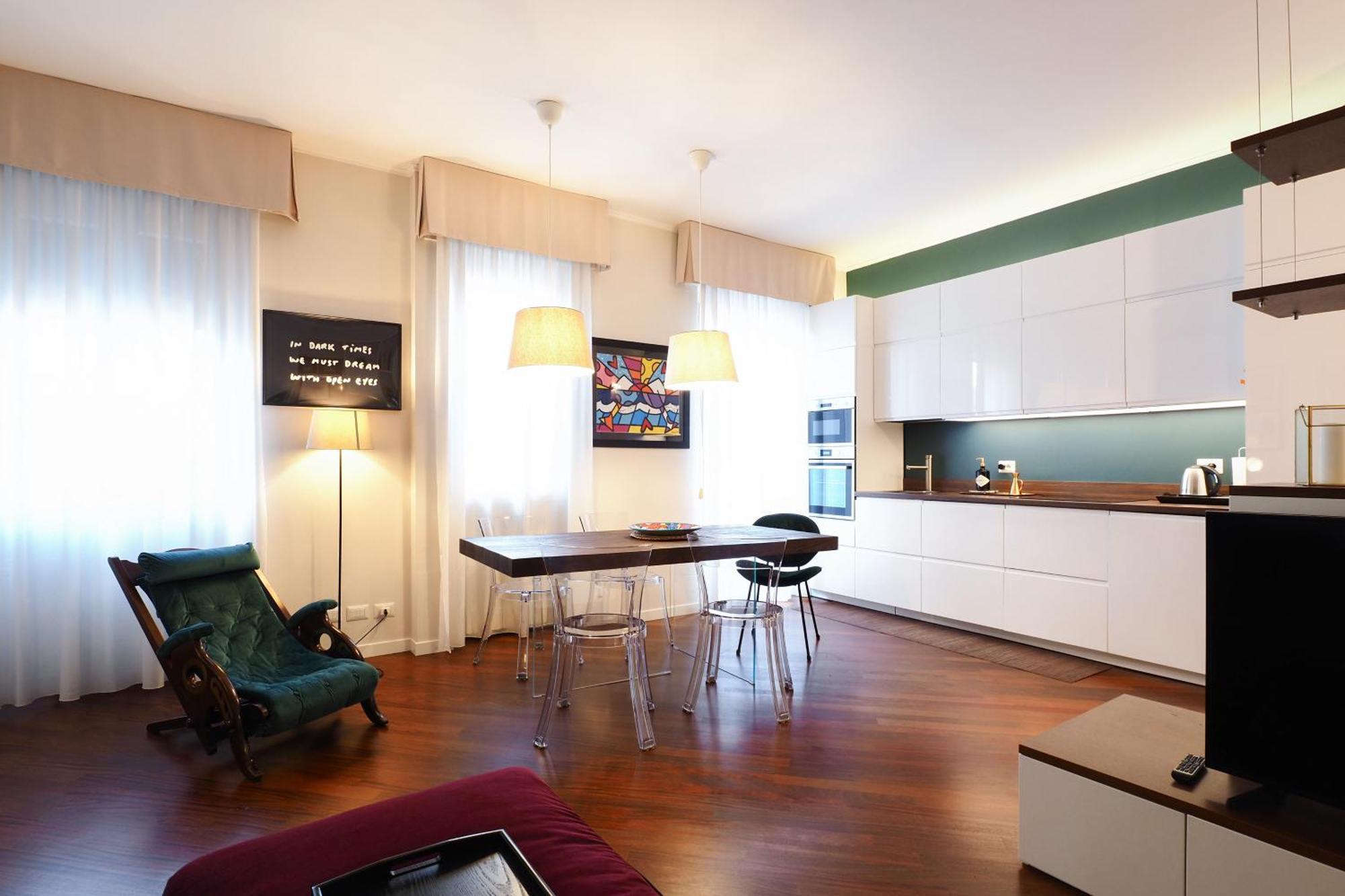 Primopiano - Castelvetro Apartment Милано Екстериор снимка